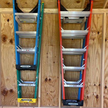 HangThis Up - Step Ladder Organizer, Shed Storage System, Yard Tool Organizer, Garden tool rack, Shed Tool Rack