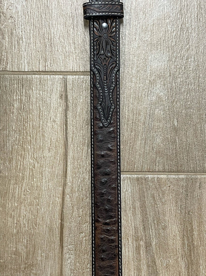 Ostrich Belt | Ariat Mens