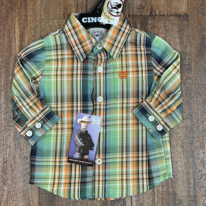 Green Plaid | Cinch Toddler