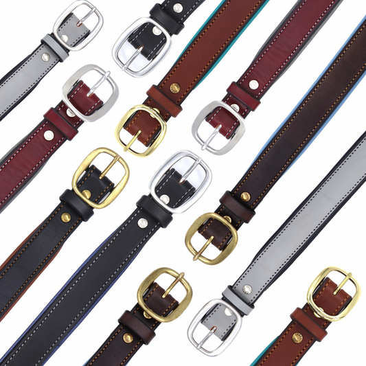 Remarkable Leather Goods Padded Belt