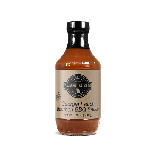Savannah Sauce Georgia Peach Bourbon BBQ Sauce