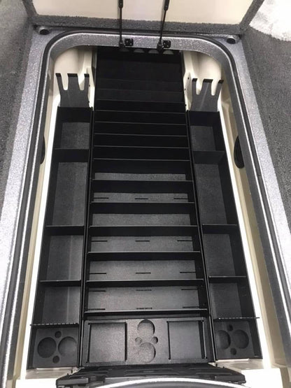 AMPD Marine NPDRANG0028 2015-2021 Ranger® Z521 C/L   FRONT DECK CENTER COMPARTMENT TACKLE STORAGE TRAY SYSTEM