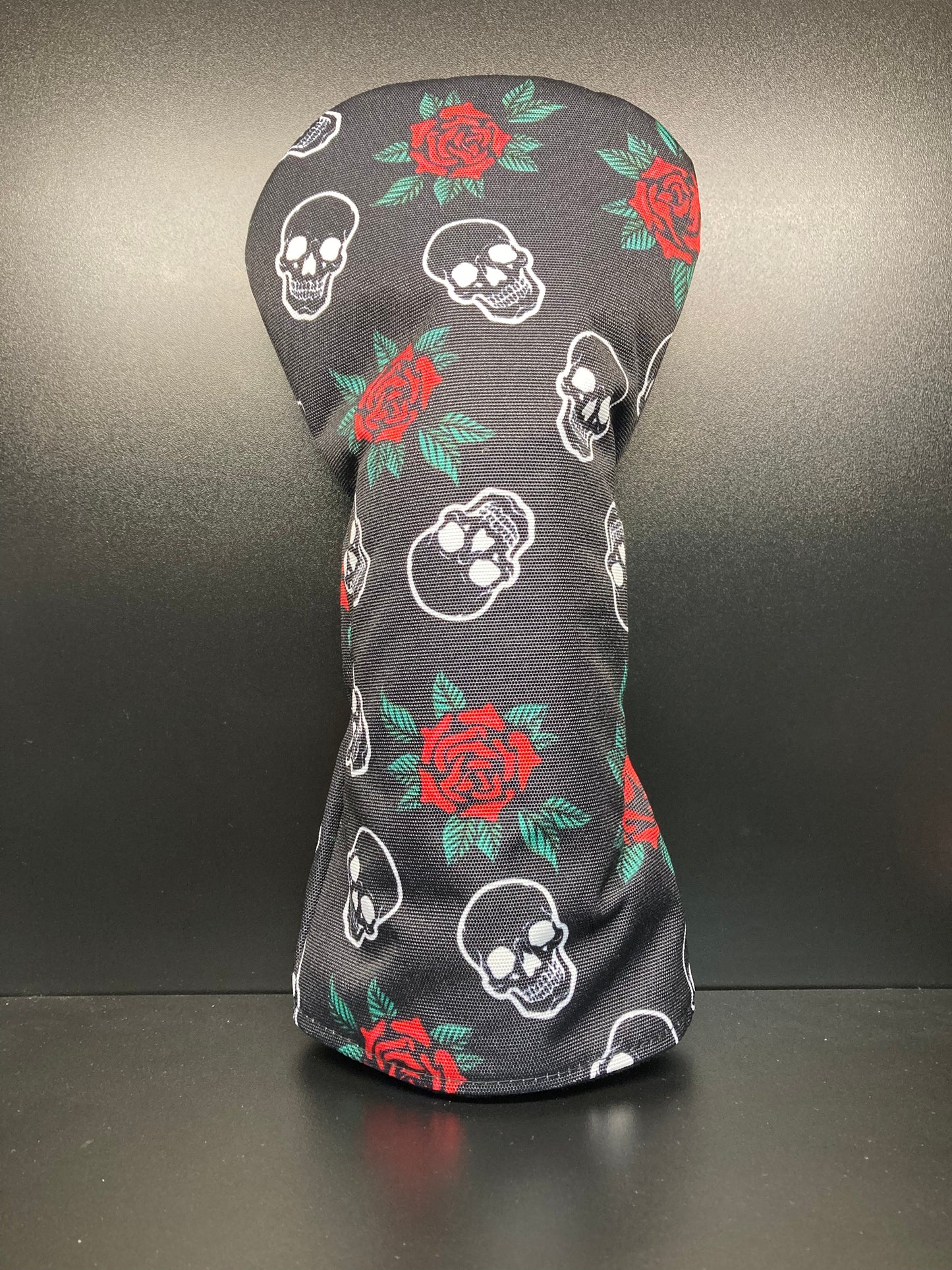 ParWestGolf Skulls & Roses Canvas Headcover