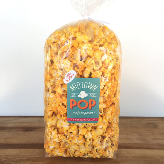 Midtown POP Cheesy Buffalo 🦬 Gourmet Popcorn