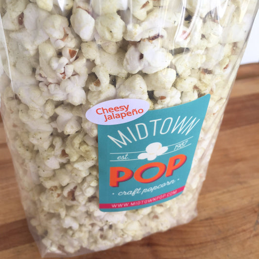 Midtown POP Cheesy Jalapeño 🌶️ Gourmet Popcorn