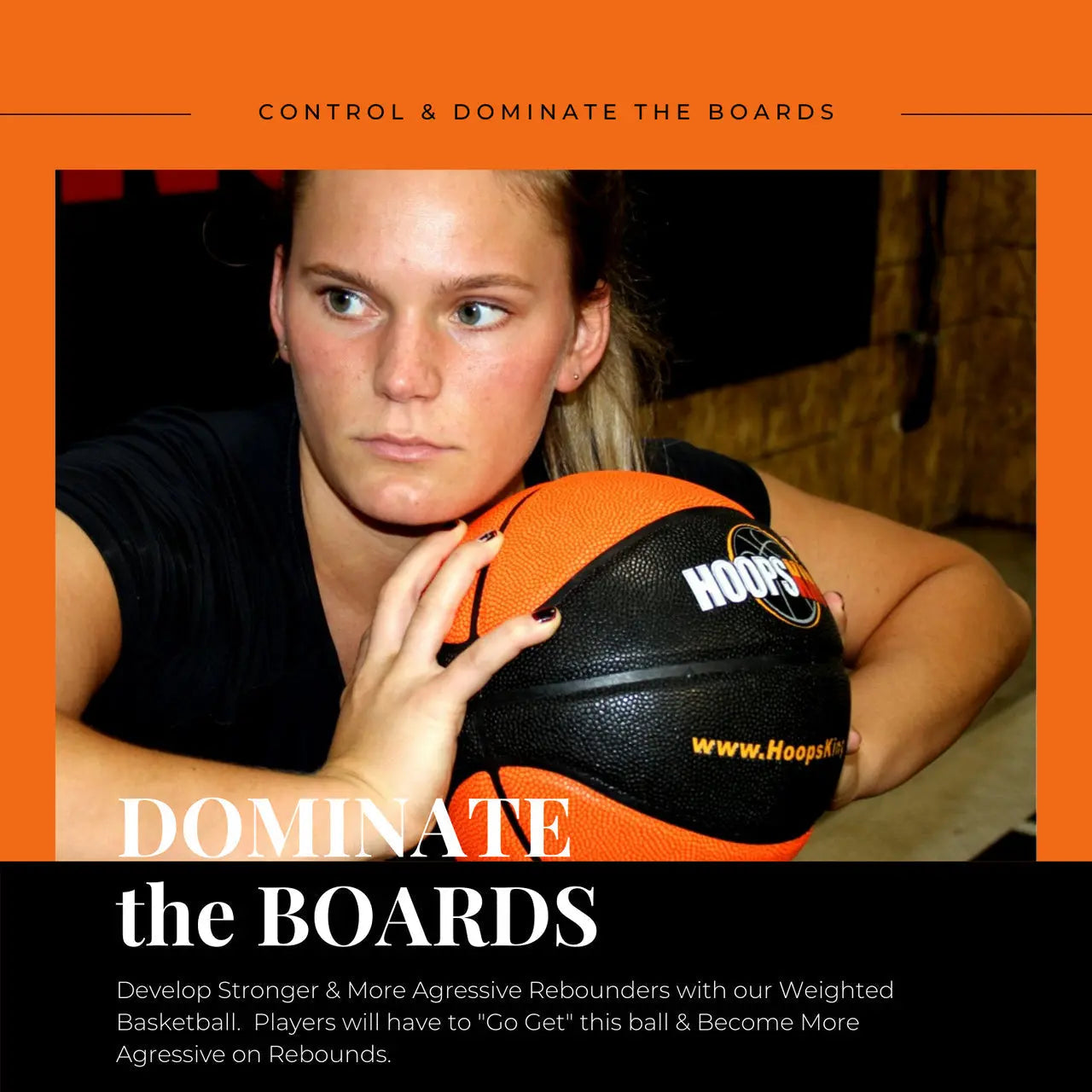 HoopsKing Weighted Basketball Team Pack (15 Balls) | 29.5 or 28.5 | Rubber or Composite Leather