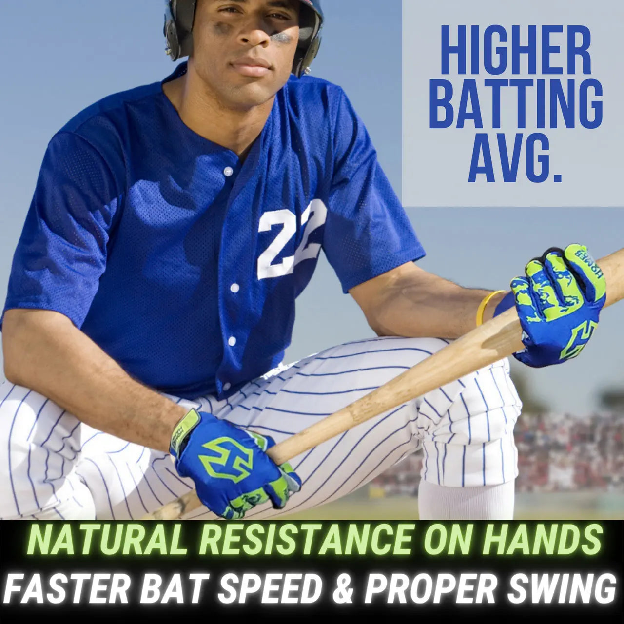 Homer Handz Weighted Batting Gloves |Baseball-Softball