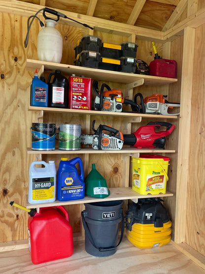 HangThis Up - Intro KIT - Garden Yard Tool Organizer, Shed Organizer, Shed Tool Rack, Garden Tool Rack, Shed Accessories