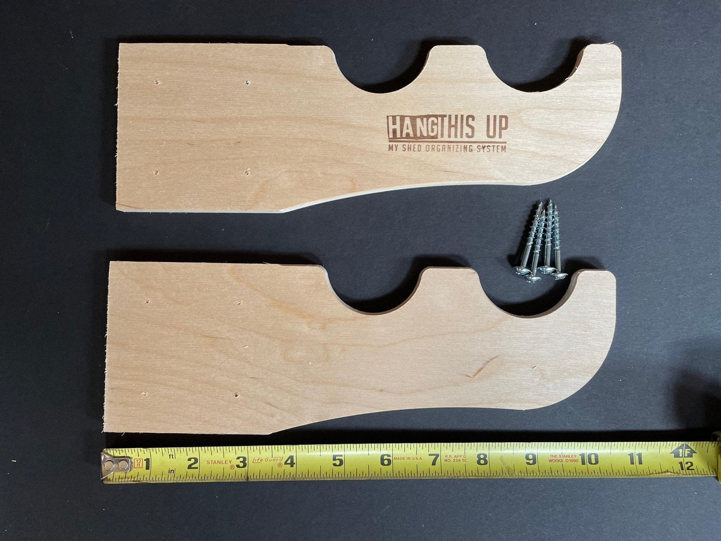 HangThis Up - Intro KIT - Garden Yard Tool Organizer, Shed Organizer, Shed Tool Rack, Garden Tool Rack, Shed Accessories