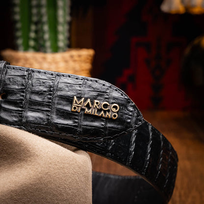 Marco Di Milano Iowa Belt Black