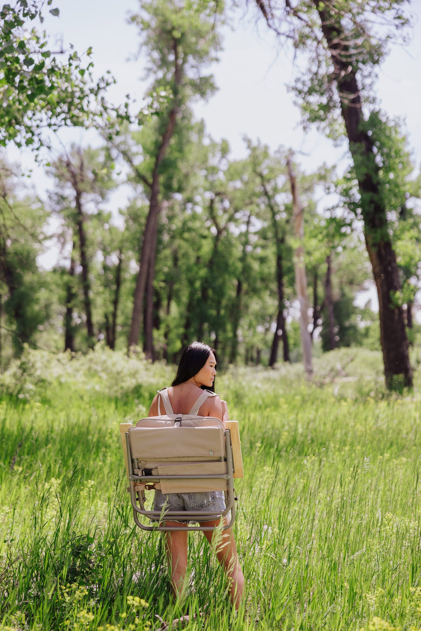 Picnic Time Descanso Padded Beach Chair