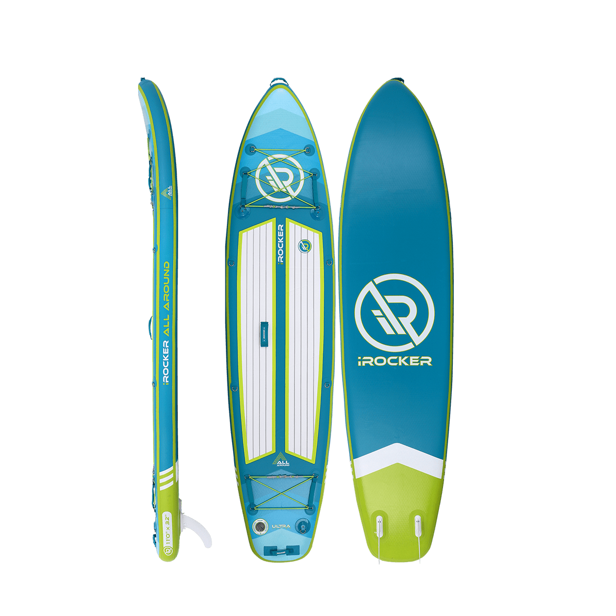 iROCKER ALL AROUND 11' ULTRA™ 2.0 Inflatable Paddle Board - Angler's Pro Tackle & Outdoors