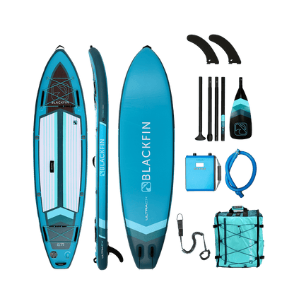 iROCKER BLACKFIN CX 10'6" ULTRA™ Inflatable Paddle Board - Angler's Pro Tackle & Outdoors