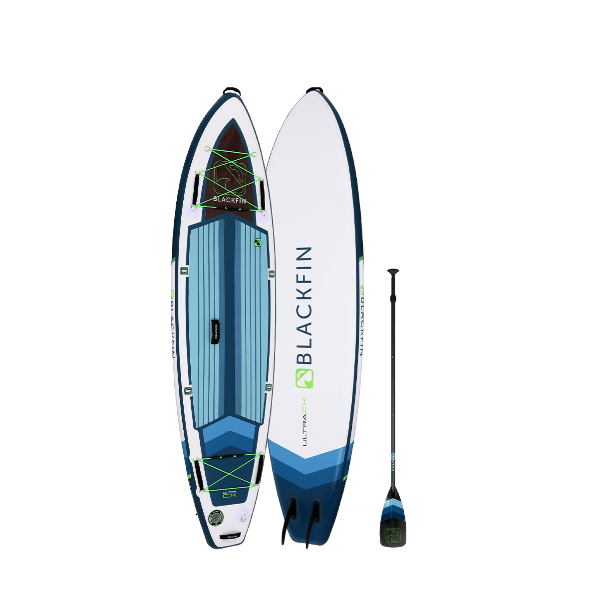 iROCKER BLACKFIN CX 10'6" ULTRA™ Inflatable Paddle Board - Angler's Pro Tackle & Outdoors