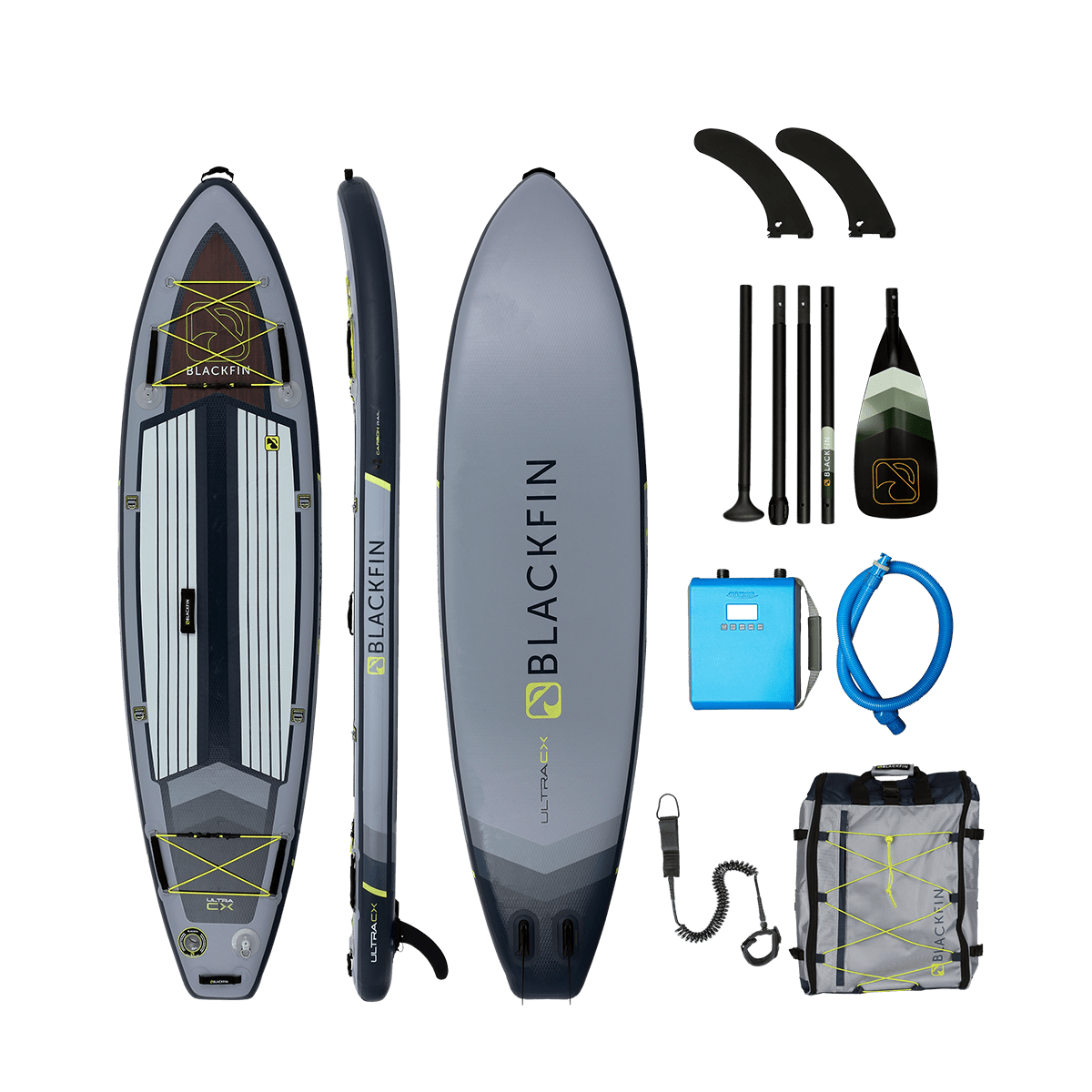 iROCKER BLACKFIN CX 10'6" ULTRA™ Inflatable Paddle Board - Angler's Pro Tackle & Outdoors