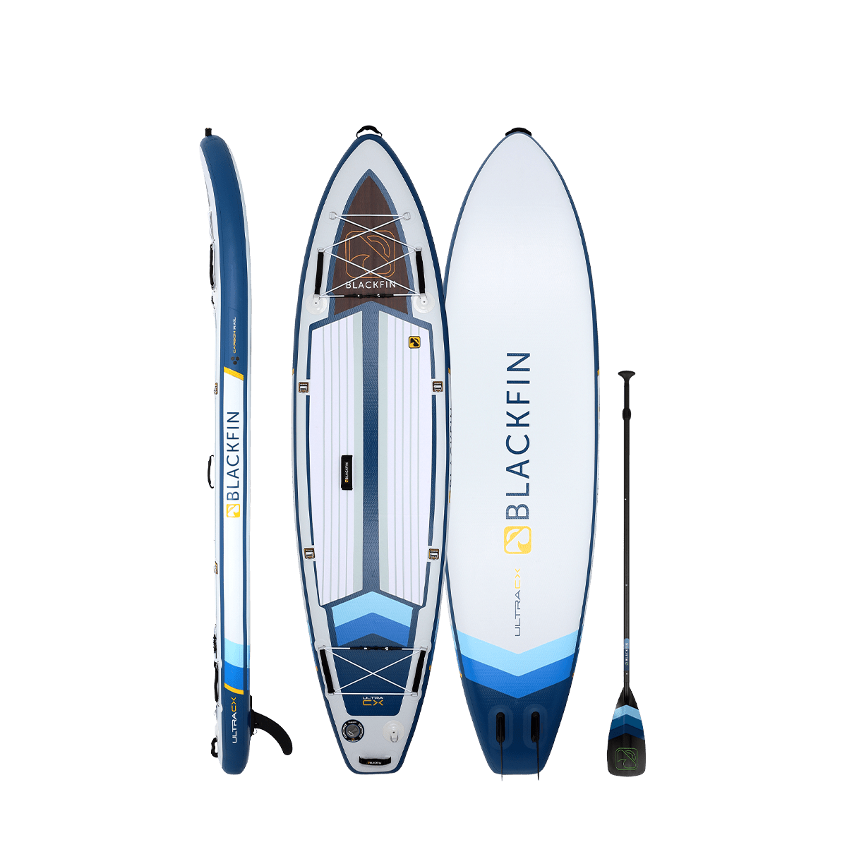 iROCKER BLACKFIN CX 10'6" ULTRA™ Inflatable Paddle Board - Angler's Pro Tackle & Outdoors