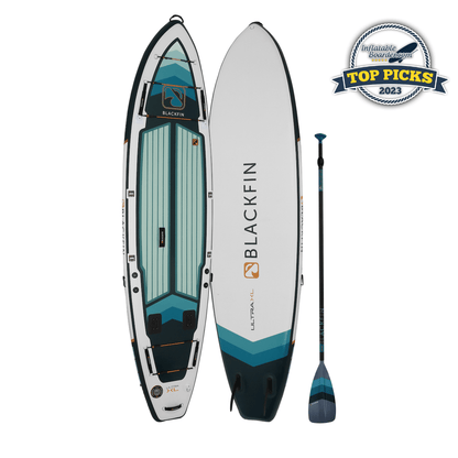 iROCKER BLACKFIN XL 11'6" ULTRA™ Inflatable Paddle Board - Angler's Pro Tackle & Outdoors