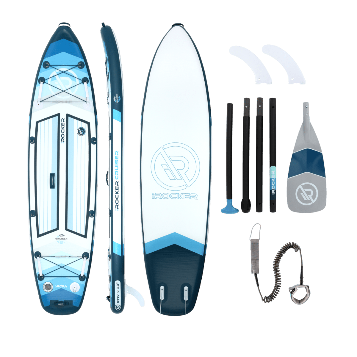 iROCKER CRUISER 10'6" ULTRA™ 2.0 Inflatable Paddle Board - Angler's Pro Tackle & Outdoors