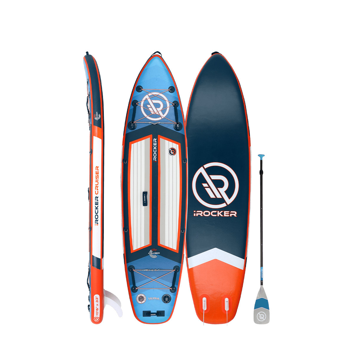 iROCKER CRUISER 10'6" ULTRA™ 2.0 Inflatable Paddle Board - Angler's Pro Tackle & Outdoors