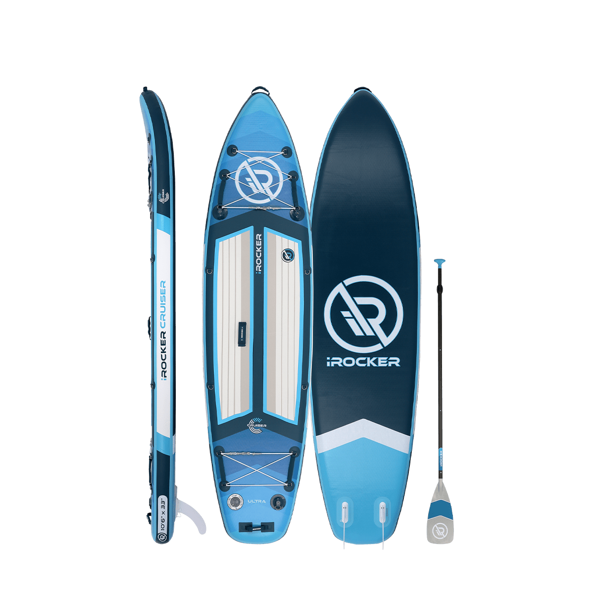 iROCKER CRUISER 10'6" ULTRA™ 2.0 Inflatable Paddle Board - Angler's Pro Tackle & Outdoors