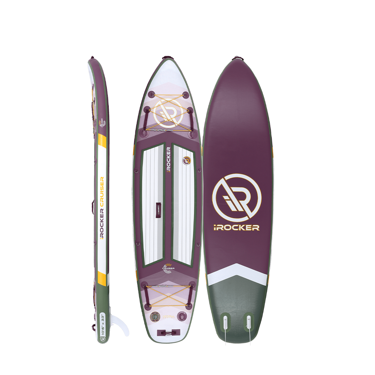 iROCKER CRUISER 10'6" ULTRA™ 2.0 Inflatable Paddle Board - Angler's Pro Tackle & Outdoors