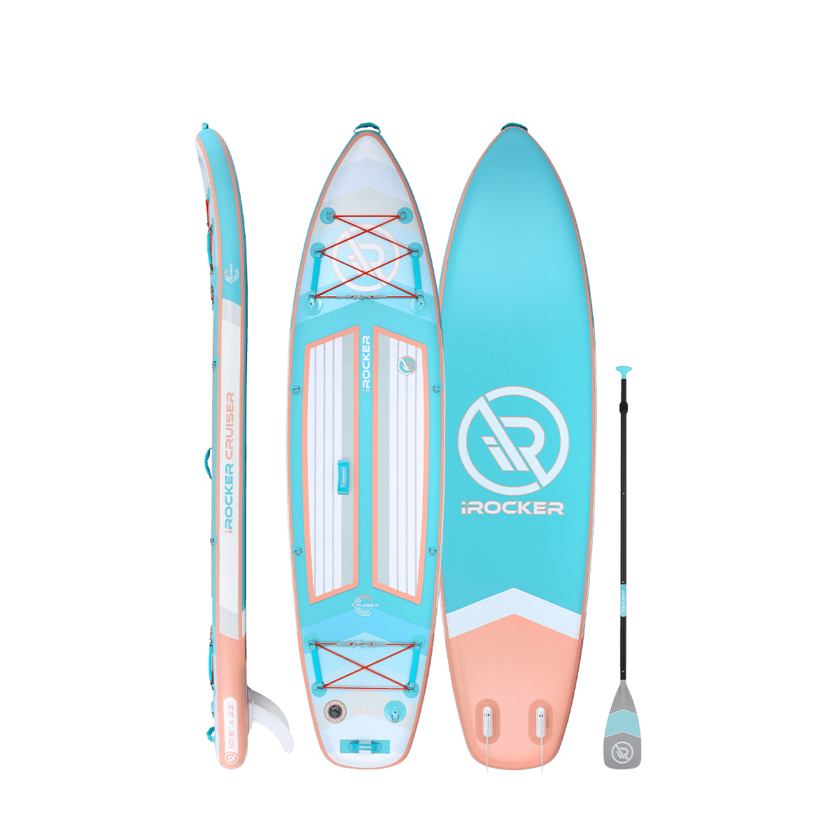 iROCKER CRUISER 10'6" ULTRA™ 2.0 Inflatable Paddle Board - Angler's Pro Tackle & Outdoors