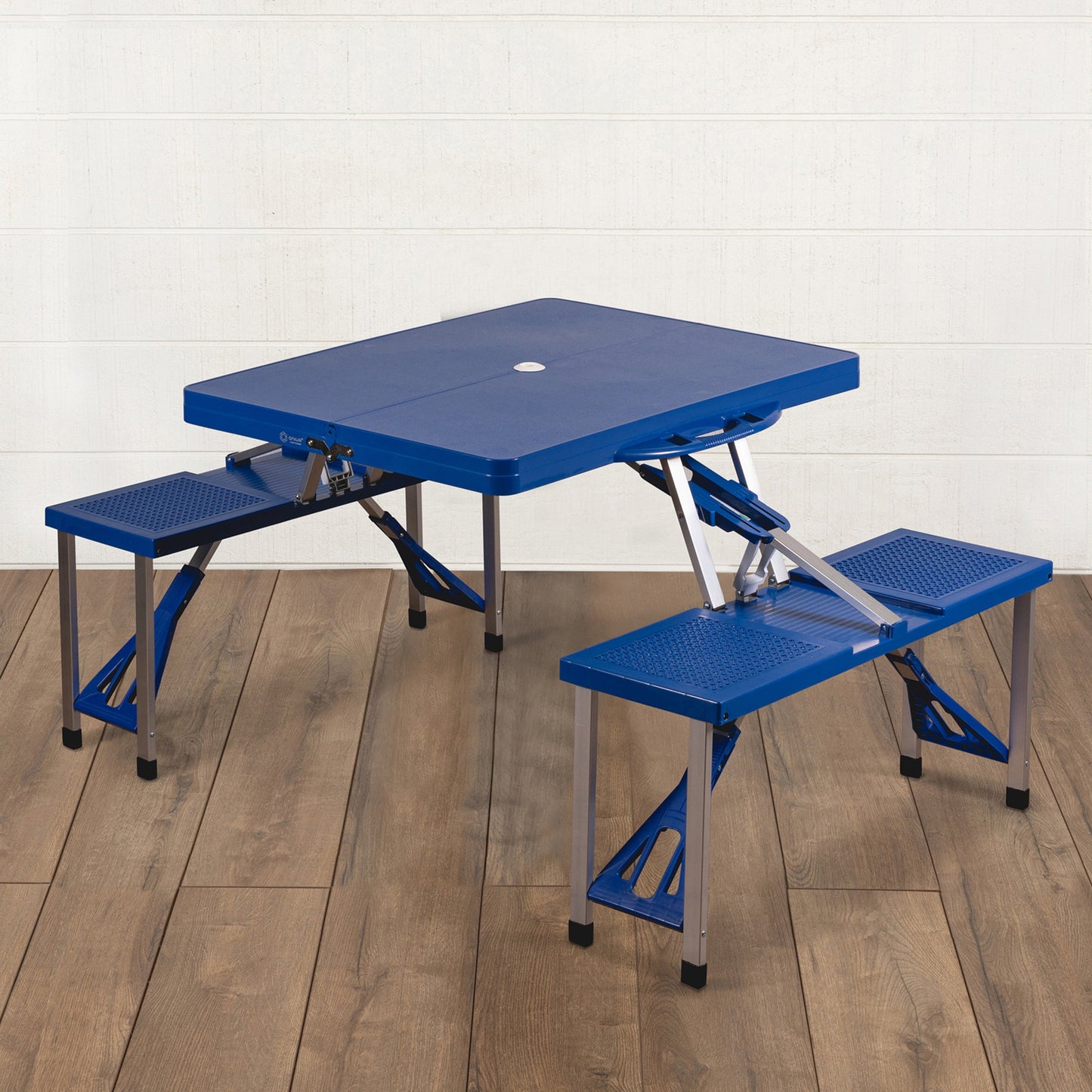 Picnic Time Picnic Table Portable Folding Table with Seats