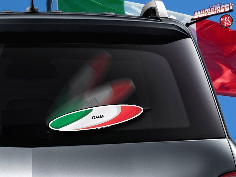 Italy Oval Flag WiperTag - Angler's Pro Tackle & Outdoors