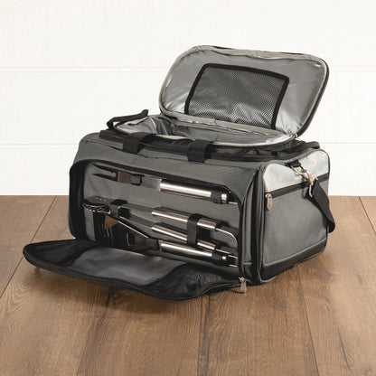 Picnic Time Buccaneer Portable Charcoal Grill & Cooler Tote