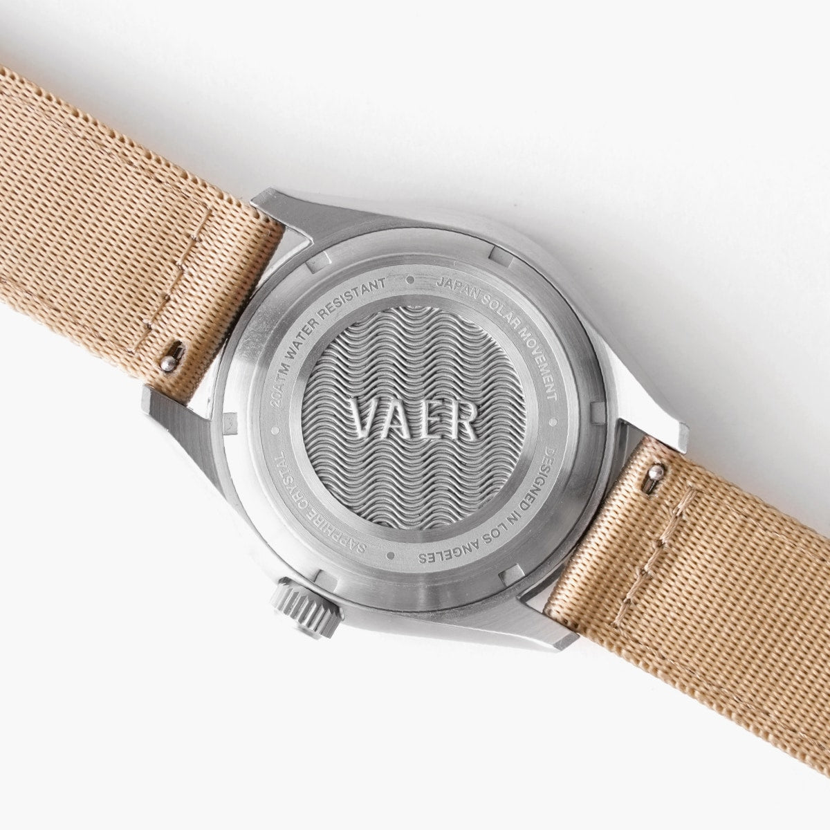 Vaer Watches DS4 Meridian Black | No Date - Solar 42mm