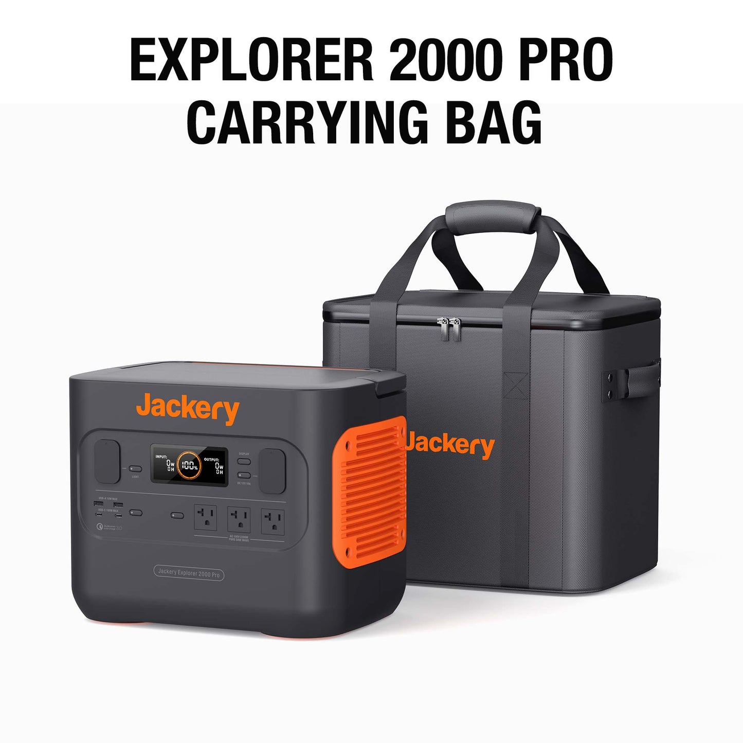 Jackery Upgraded Carrying Case (L) - Angler's Pro Tackle & Outdoors