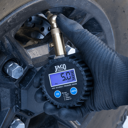 Jaco Elite® Digital Low Pressure Tire Gauge - Professional Accuracy - 30 PSI - Angler's Pro Tackle & Outdoors