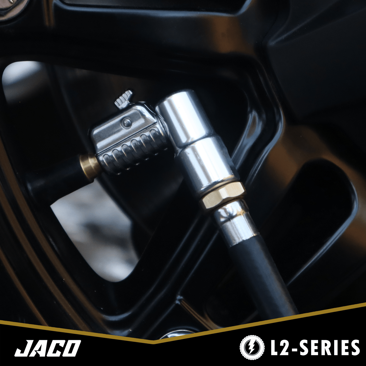 Jaco Lightning™ L2-Series Tire Air Chuck | Open Flow, 1/4" F-NPT (2 Pack) - Angler's Pro Tackle & Outdoors