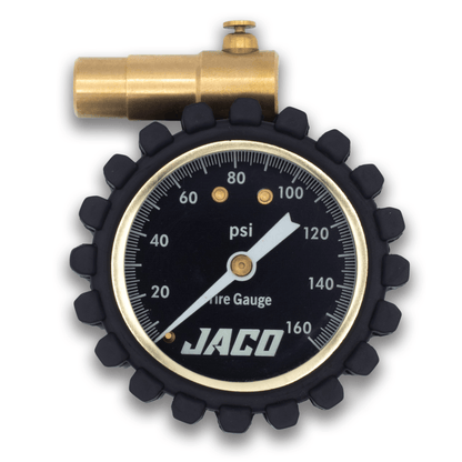 Jaco RDX-160 Presta Tire Pressure Gauge for Bikes (Max 160 PSI) | Road Bike & BMX Series - Angler's Pro Tackle & Outdoors