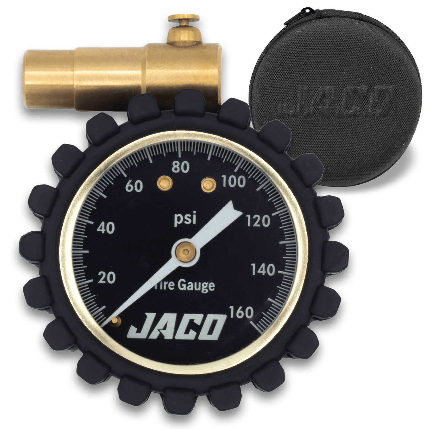 Jaco RDX-160 Presta Tire Pressure Gauge for Bikes (Max 160 PSI) | Road Bike & BMX Series - Angler's Pro Tackle & Outdoors