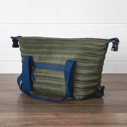 Picnic Time  Midday Quilted Washable Insulated Lunch Bag