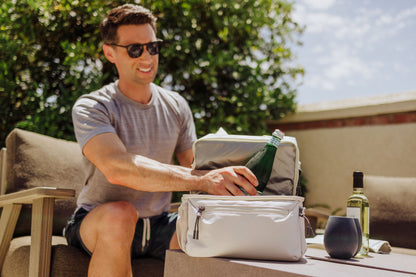 Picnic Time Tarana Recycled Lunch Bag Cooler with Utensils