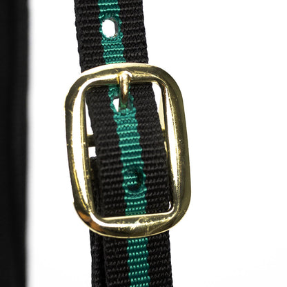Jeffers Padded Nylon Horse Halter with Throat Snap