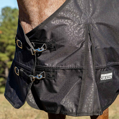 Jeffers Poplar Head "Origin" 600D Medium Weight Turnout Blanket, 240g | Waterproof & Breathable Horse Blanket