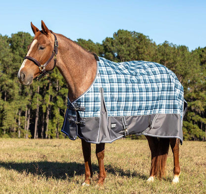Jeffers Poplar Head "Origin" 600D Medium Weight Turnout Blanket, 240g | Waterproof & Breathable Horse Blanket