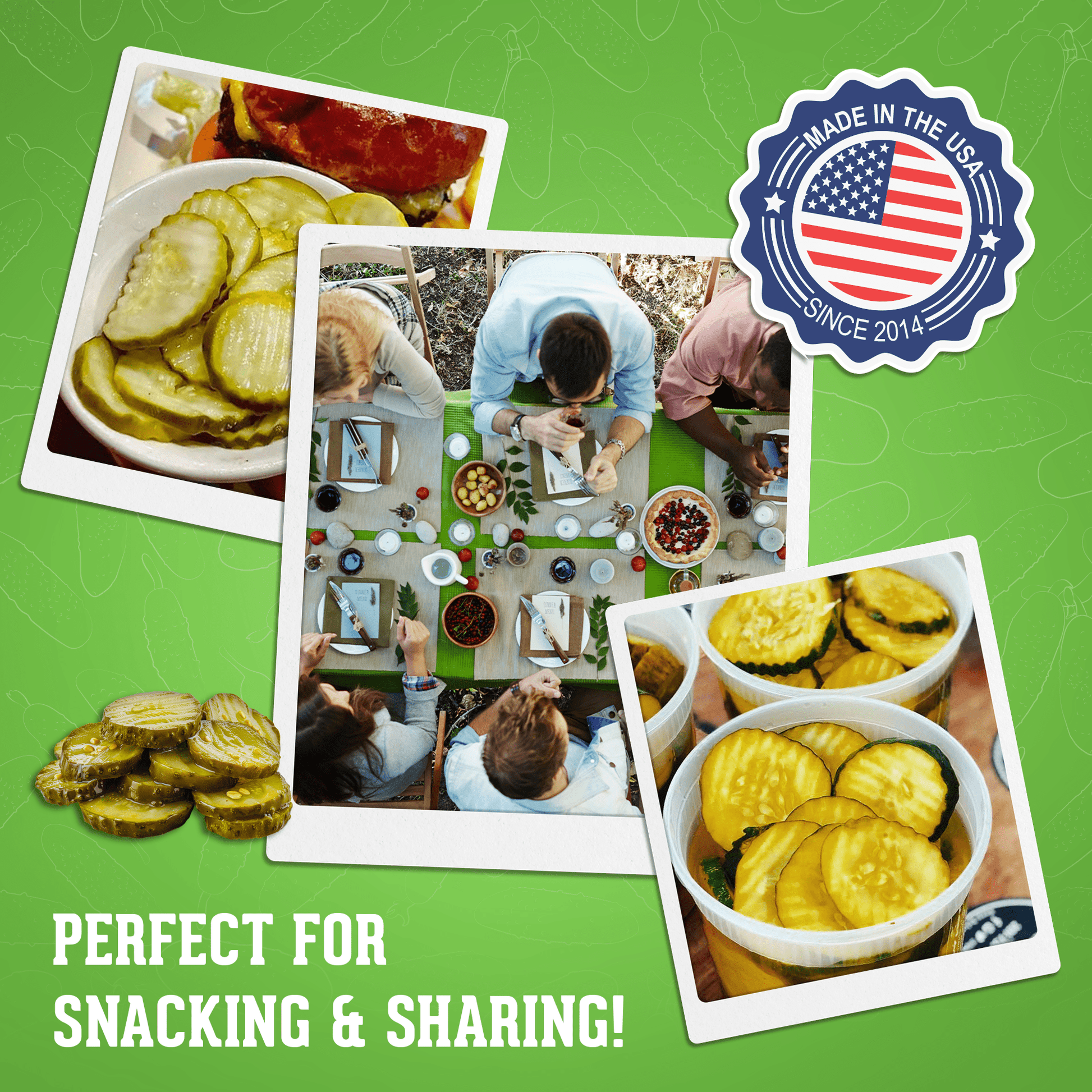 Jersey Pickles Firecracker: Mild Hot Pickle Chips - Angler's Pro Tackle & Outdoors