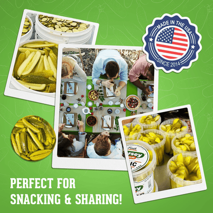 Jersey Pickles Fresh Garlic Dill Pickle Spears - Angler's Pro Tackle & Outdoors