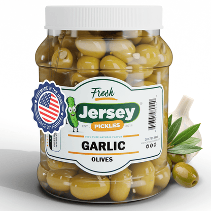 Jersey Pickles Garlic Stuffed Olives - Angler's Pro Tackle & Outdoors
