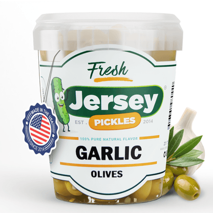 Jersey Pickles Garlic Stuffed Olives - Angler's Pro Tackle & Outdoors