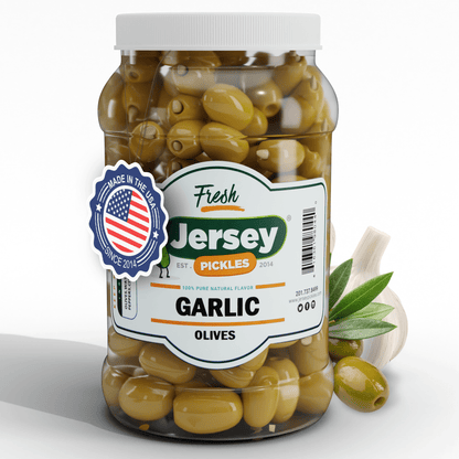 Jersey Pickles Garlic Stuffed Olives - Angler's Pro Tackle & Outdoors