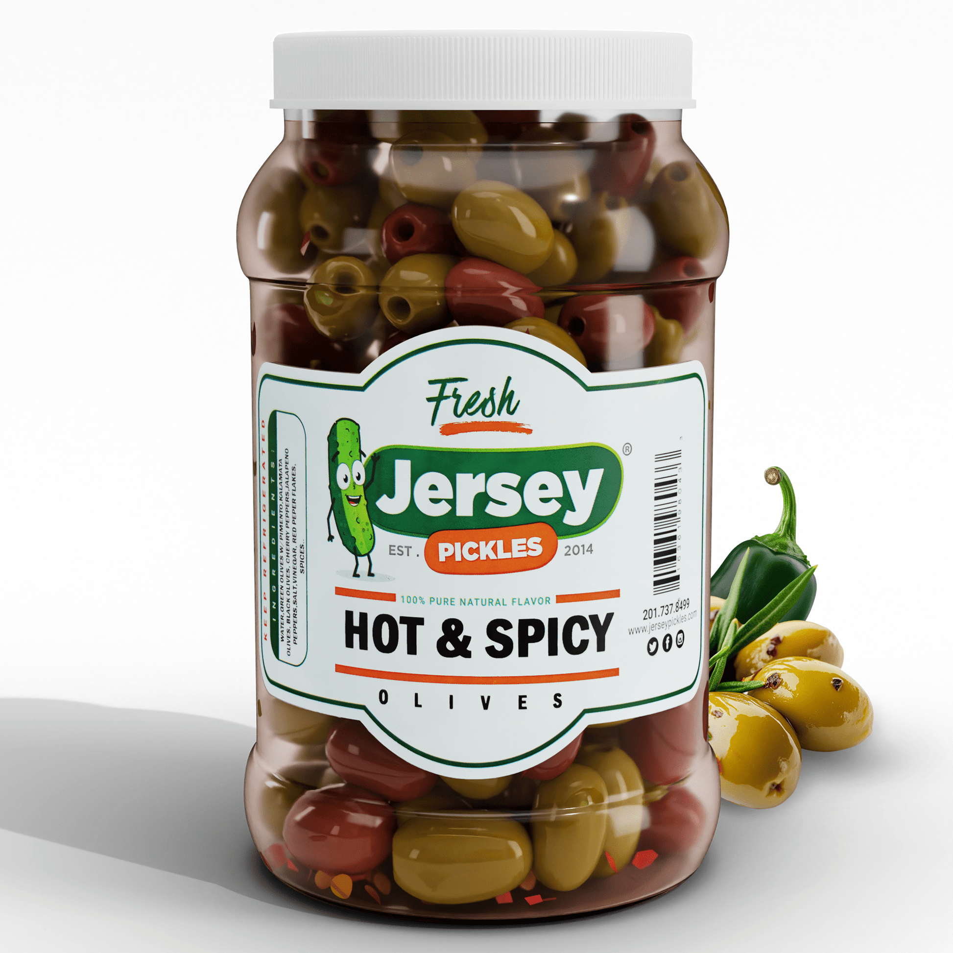 Jersey Pickles Hot Mix Olives - Angler's Pro Tackle & Outdoors