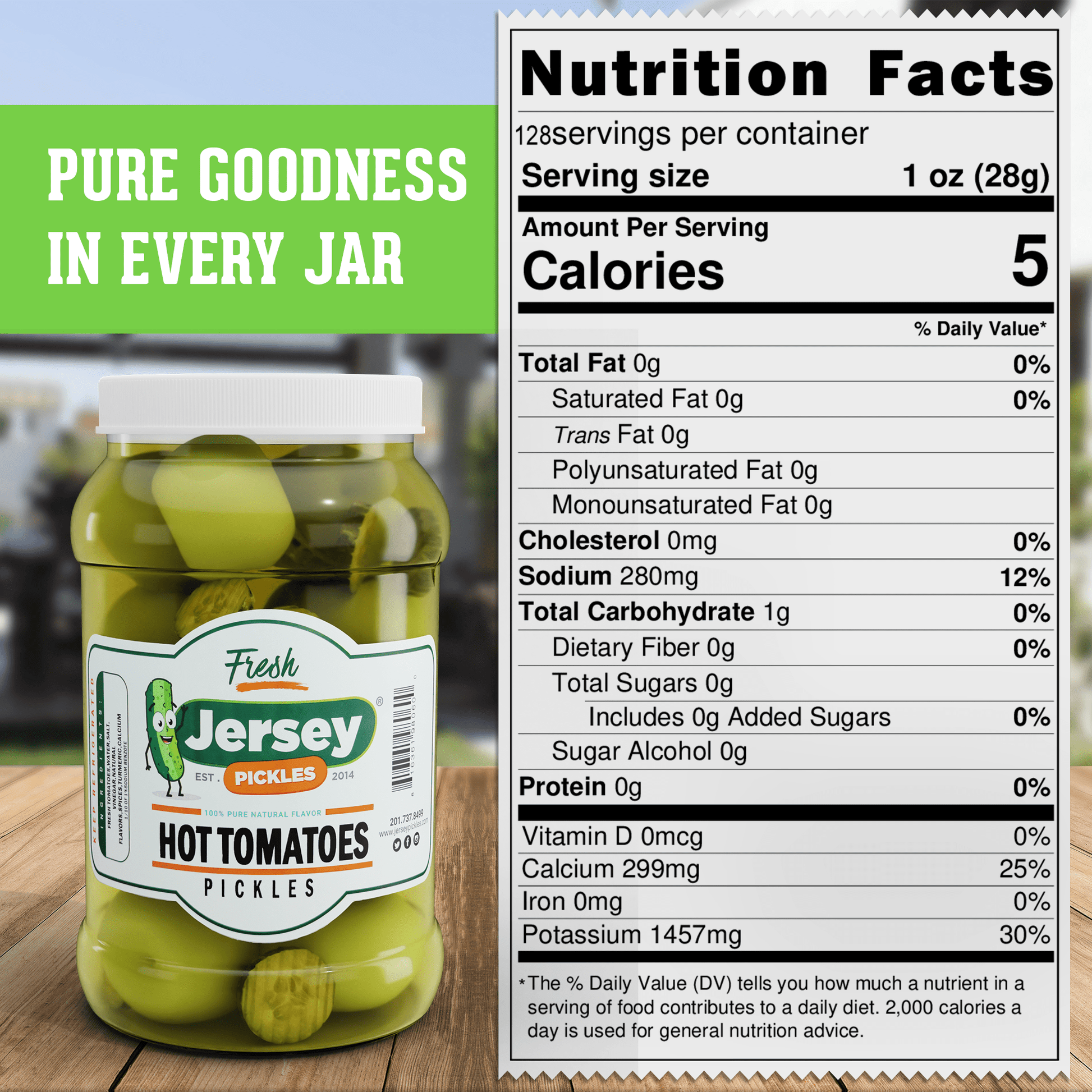 Jersey Pickles Hot Pickled Green Tomatoes - Angler's Pro Tackle & Outdoors