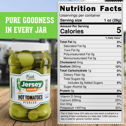 Jersey Pickles Hot Pickled Green Tomatoes - Angler's Pro Tackle & Outdoors