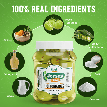 Jersey Pickles Hot Pickled Green Tomatoes - Angler's Pro Tackle & Outdoors