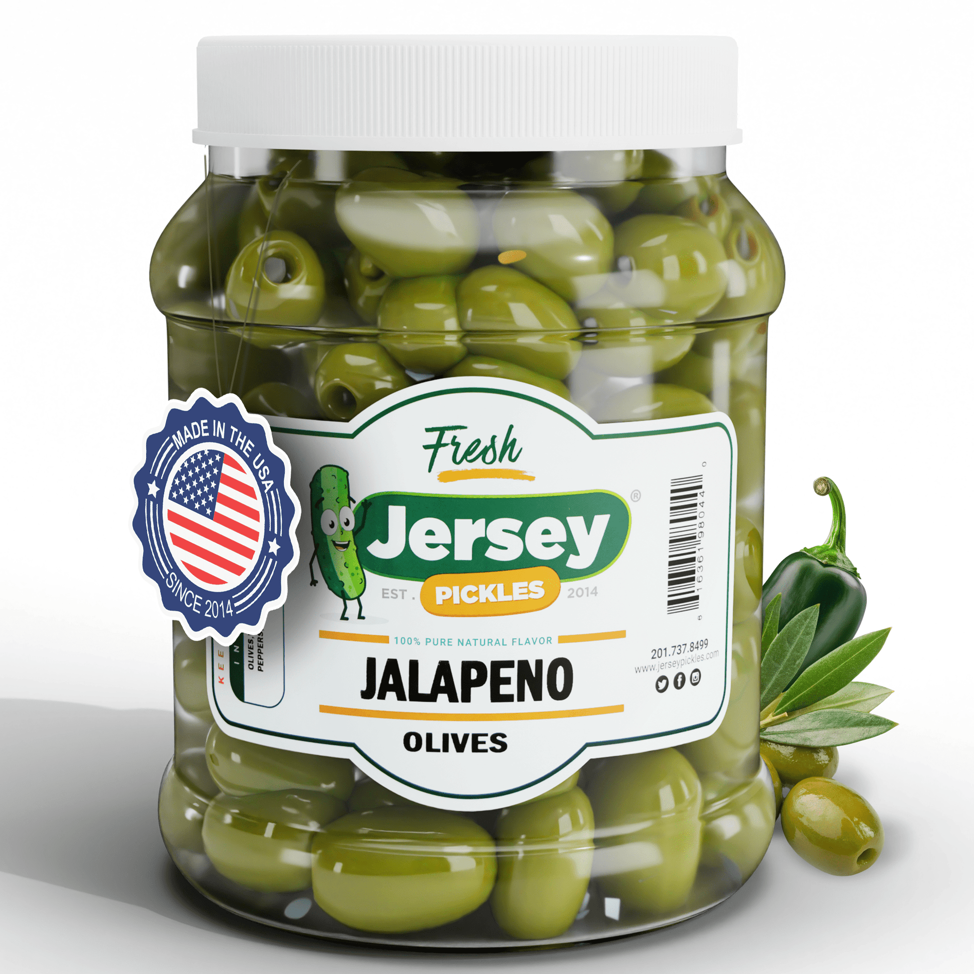 Jersey Pickles Jalapeno Stuffed Olives - Angler's Pro Tackle & Outdoors